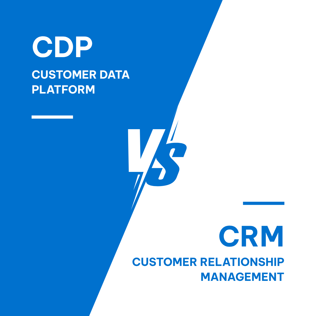 CRM vs so với CDP: Sự khác biệt giữa CRM và CDP là gì?