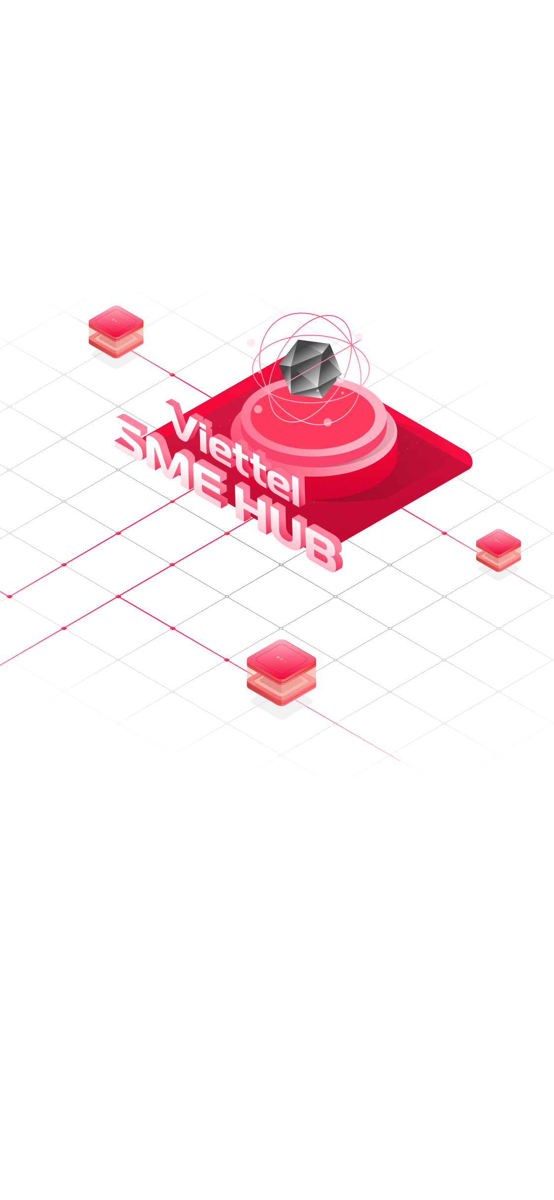 Idea orientation network map background